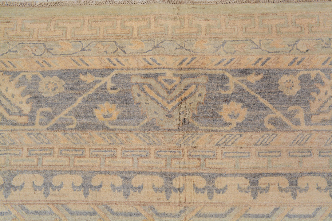 Blanched Almond Oushak 8' 10 x 11' 9 - No. 73644