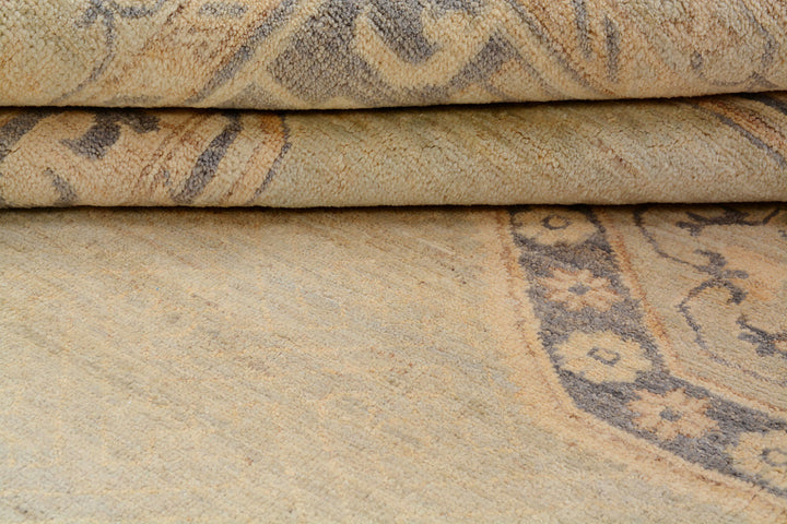 Blanched Almond Oushak 8' 10 x 11' 9 - No. 73644