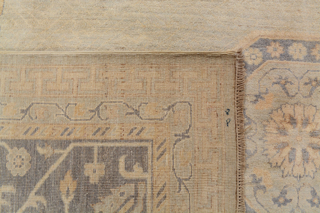 Blanched Almond Oushak 8' 10 x 11' 9 - No. 73644