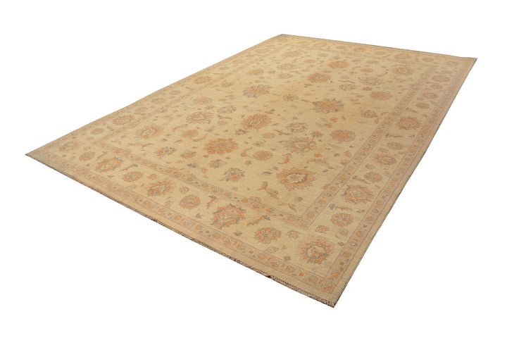 Blanched Almond Oushak 7' 11 x 11' 6 - No. 73645