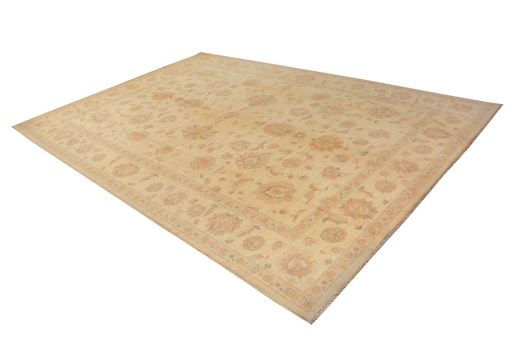 Blanched Almond Oushak 7' 11 x 11' 6 - No. 73645