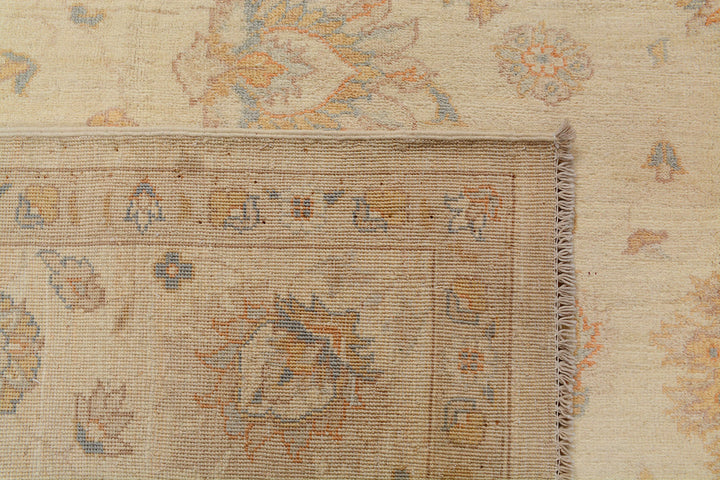 Blanched Almond Oushak 7' 11 x 11' 6 - No. 73645