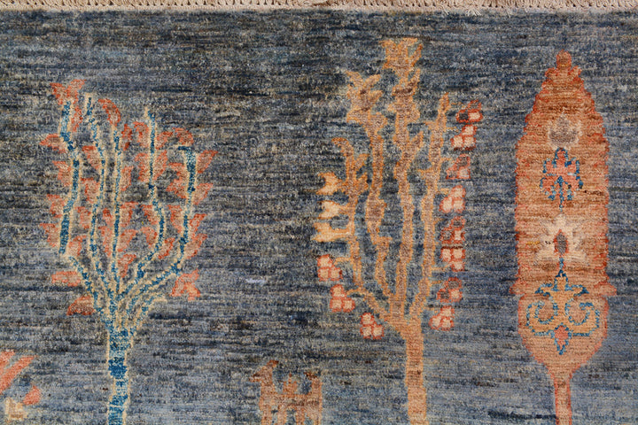 Dim Grey Herati 4'  11" x 6'  8" - No. QA99504