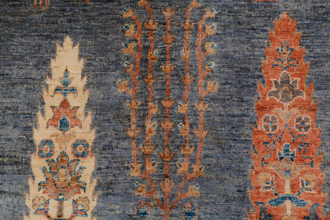 Dim Grey Herati 4'  11" x 6'  8" - No. QA99504