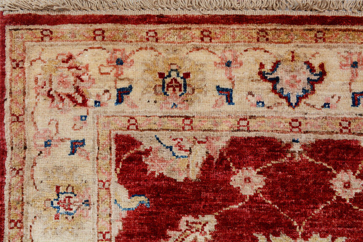 Firebrick Oushak 2' 7 x 9' 8 - No. 73693