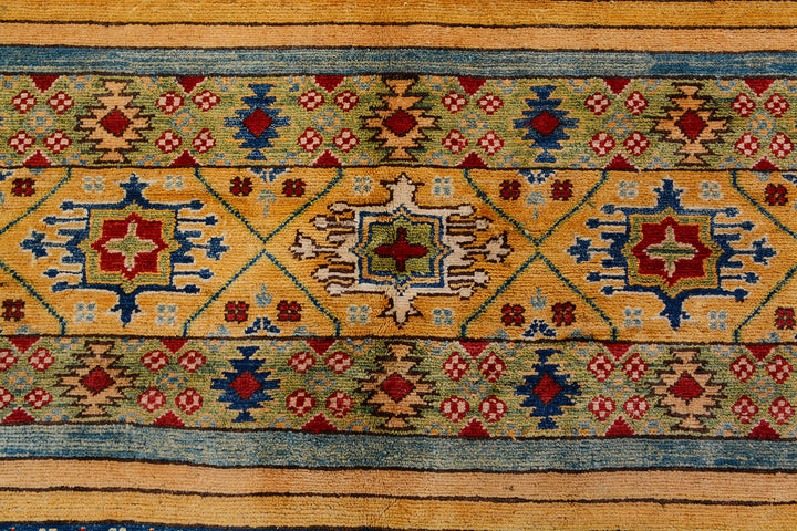 Multi Colored Kazak 6'  8" x 9'  5" - No. QA92639