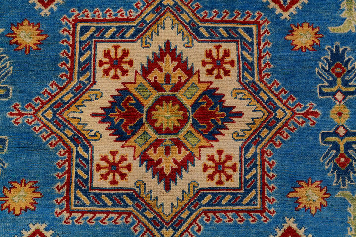 Steel Blue Kazak 6' 7 x 9' 7 - No. 73696
