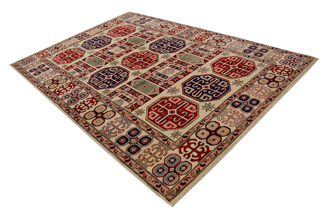 Blanched Almond Kazak 6' 9 x 9' 9 - No. 73697