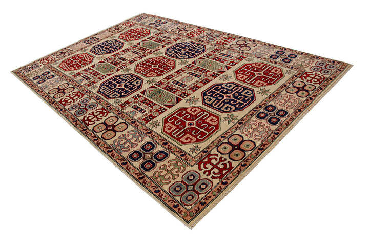 Blanched Almond Kazak 6' 9 x 9' 9 - No. 73697