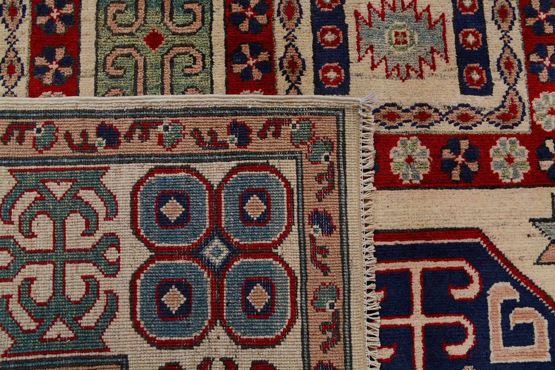 Blanched Almond Kazak 6'  9" x 9'  9" - No. QA30920