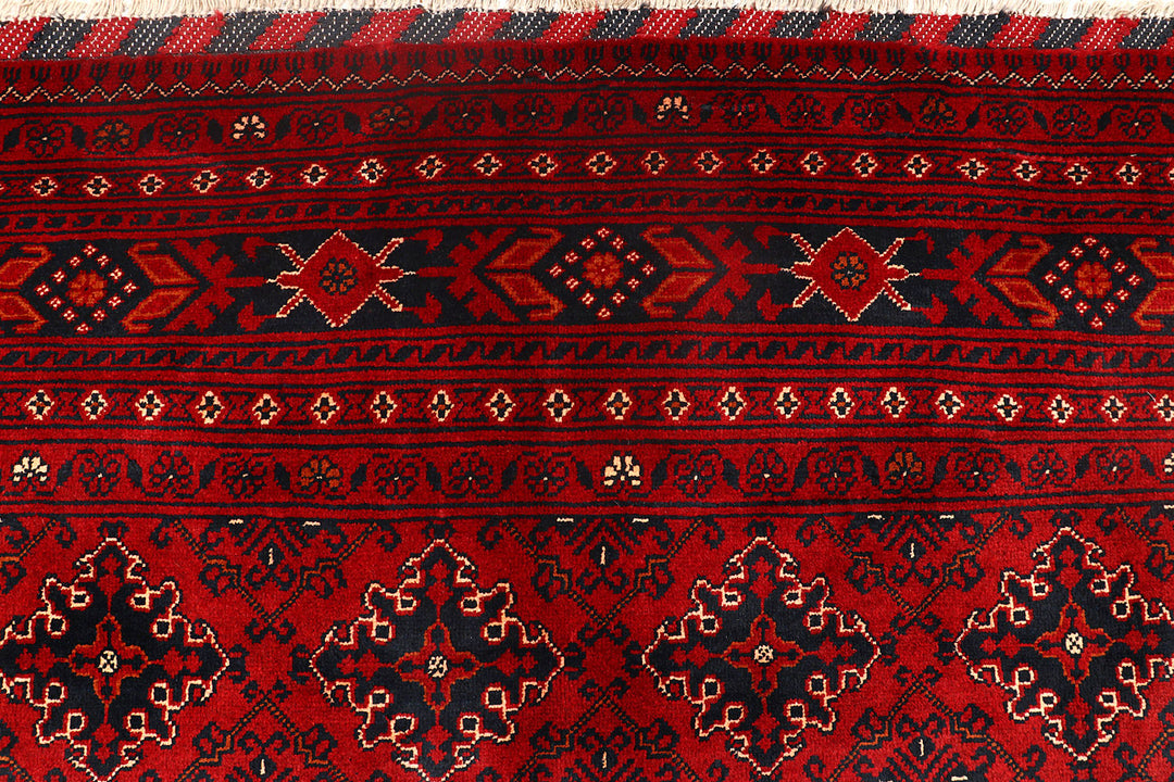 Dark Red Khal Mohammadi 7'  10" x 10'  11" - No. QA30810