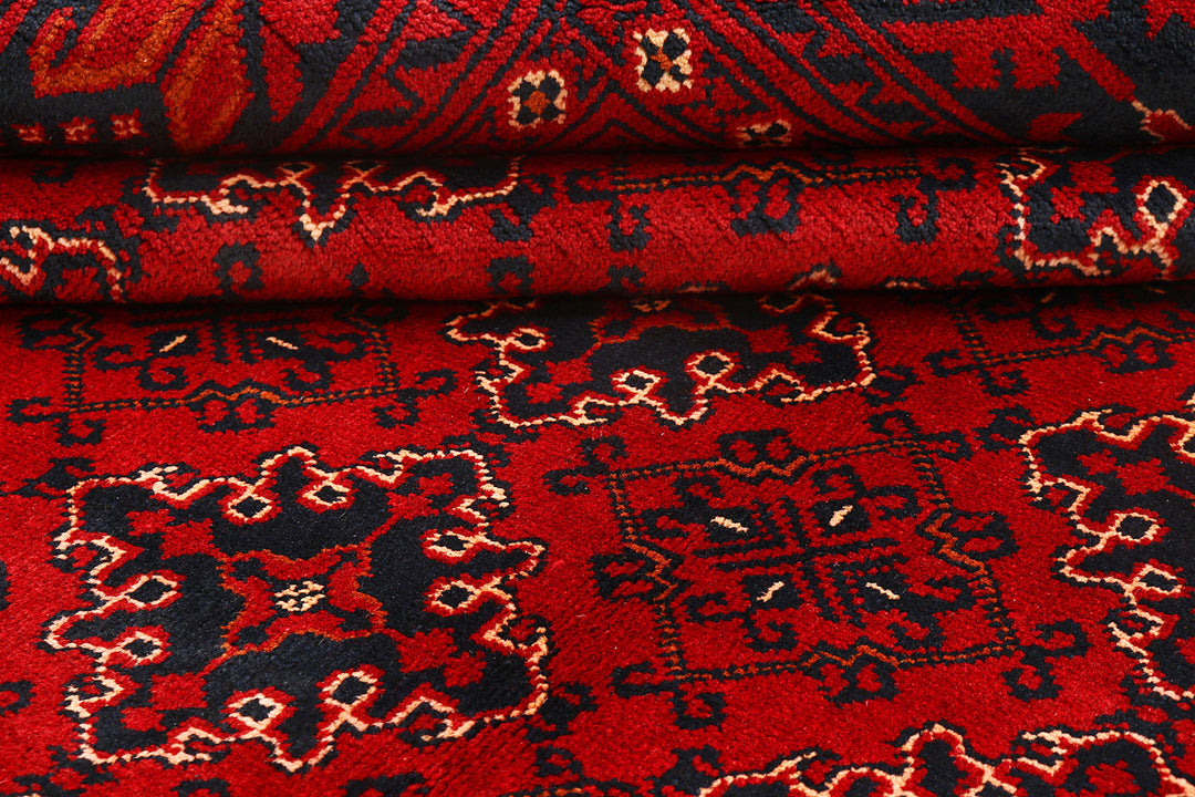 Dark Red Khal Mohammadi 7'  10" x 10'  11" - No. QA30810