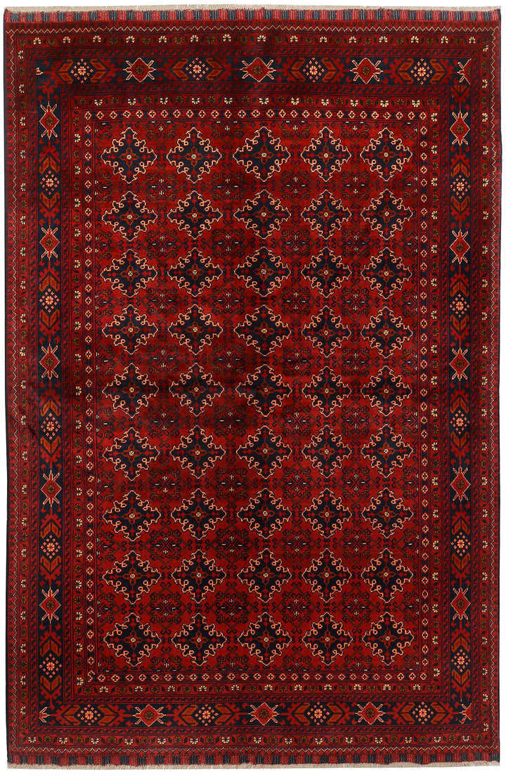 Firebrick Khal Mohammadi 6'  5" x 9'  7" - No. QA23976