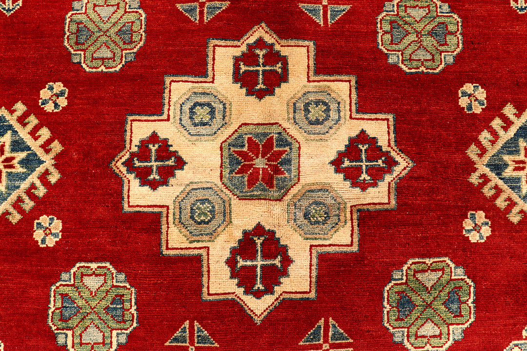 Firebrick Kazak 6' 4 x 9' 8 - No. 73714