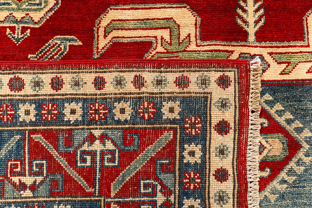 Firebrick Kazak 6' 4 x 9' 8 - No. 73714