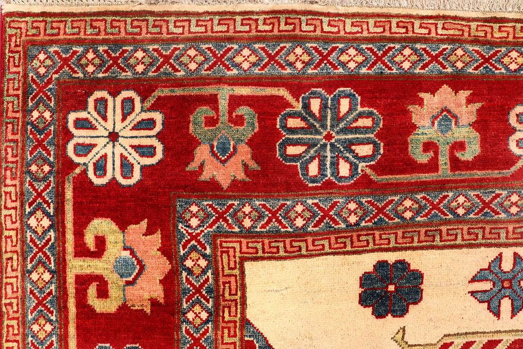 Bisque Kazak 6'  9" x 9'  7" - No. QA88654