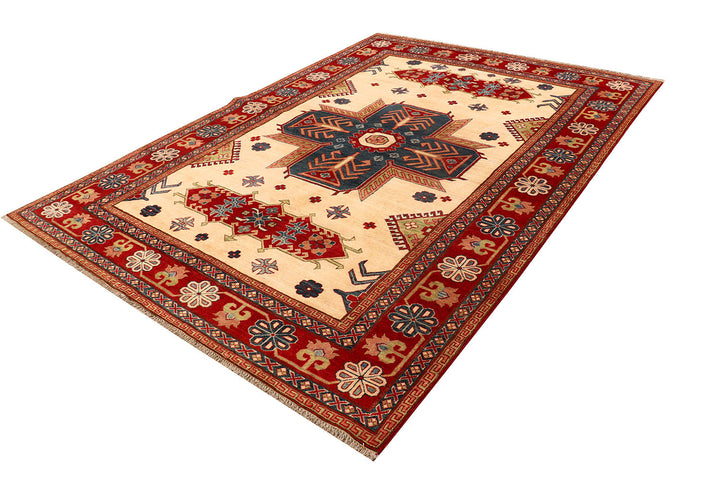 Bisque Kazak 6'  9" x 9'  7" - No. QA88654