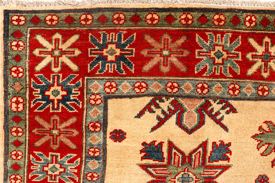 Sandy Brown Kazak 4' 10 x 6' - No. 73716