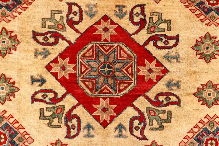 Sandy Brown Kazak 4' 10 x 6' - No. 73716