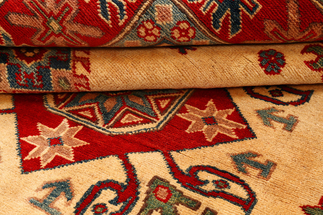 Sandy Brown Kazak 4' 10 x 6' - No. 73716