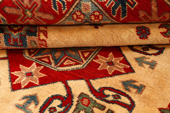 Sandy Brown Kazak 4' 10 x 6' - No. 73716