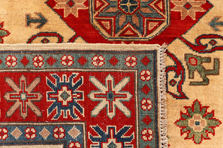 Sandy Brown Kazak 4'  10" x 6' " - No. QA44195