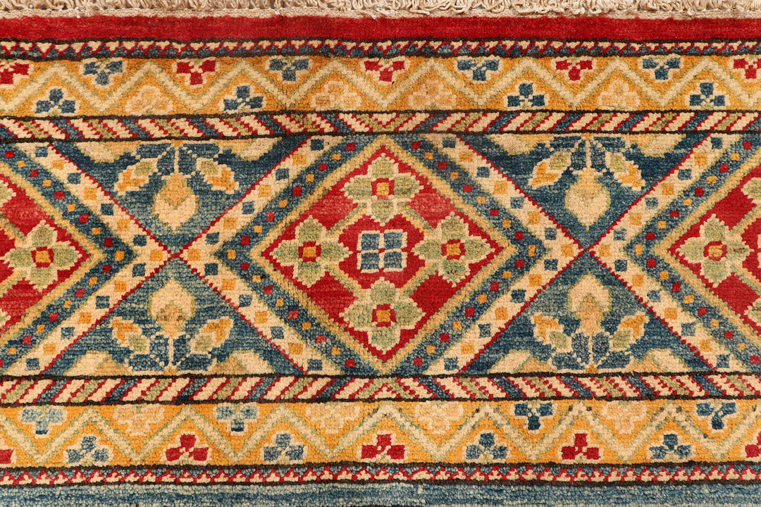 Multi Colored Kazak 5' 1 x 6' 5 - No. 73717