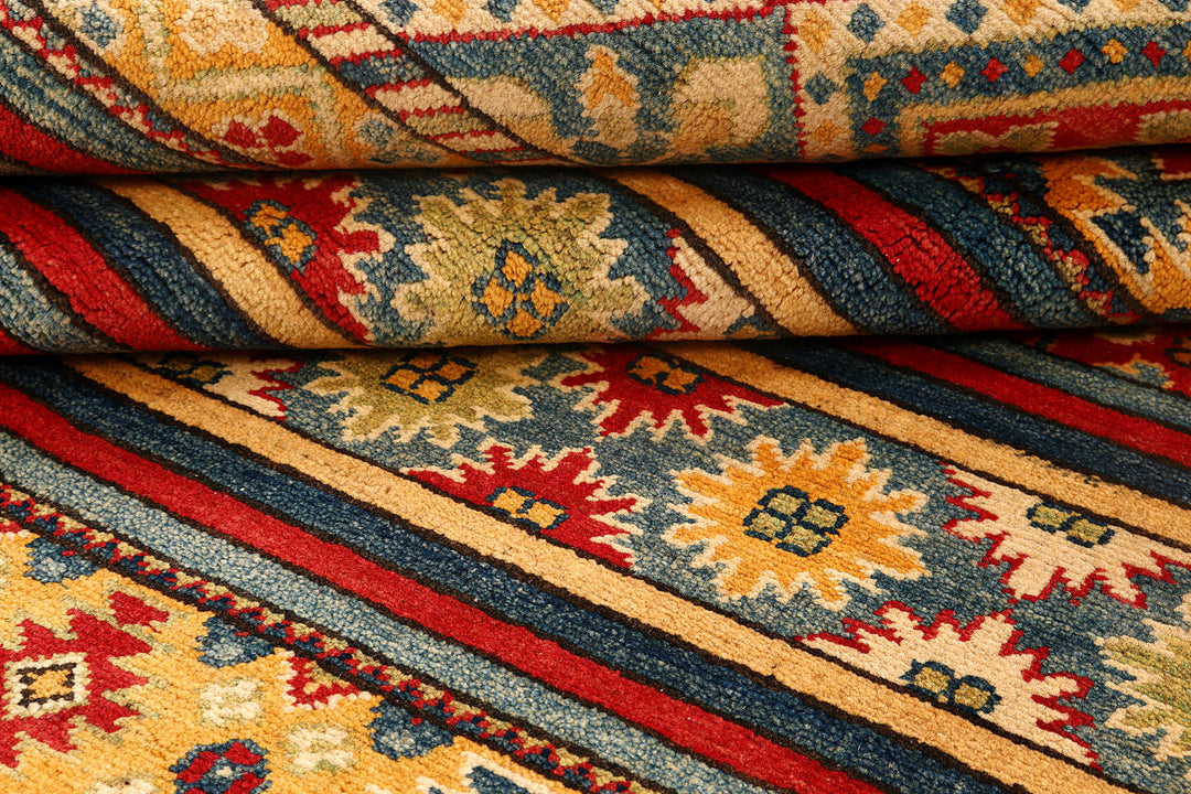 Multi Colored Kazak 5' 1 x 6' 5 - No. 73717