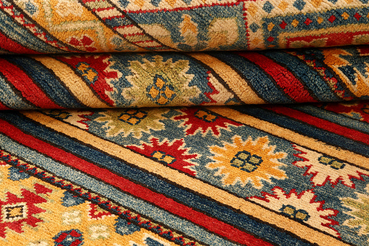 Multi Colored Kazak 5' 1 x 6' 5 - No. 73717