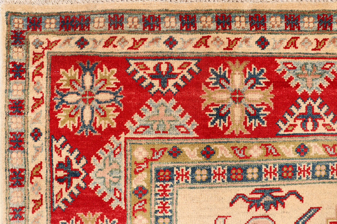 Sandy Brown Kazak 5' x 6' 9 - No. 73718