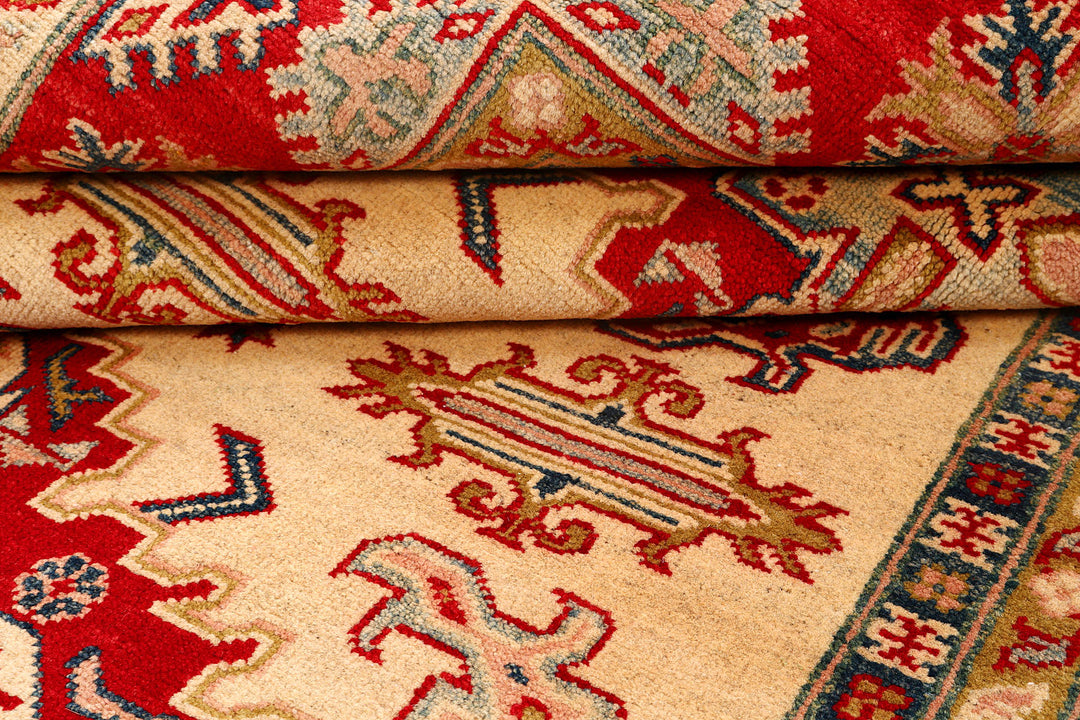 Sandy Brown Kazak 5' x 6' 9 - No. 73718