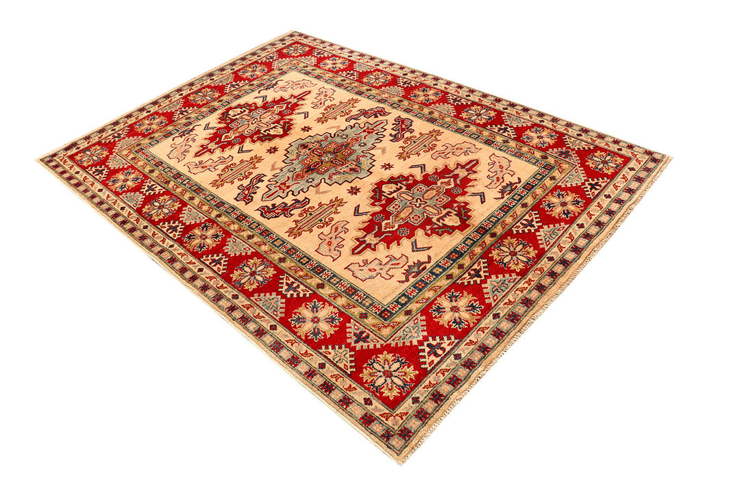 Sandy Brown Kazak 5' x 6' 9 - No. 73718