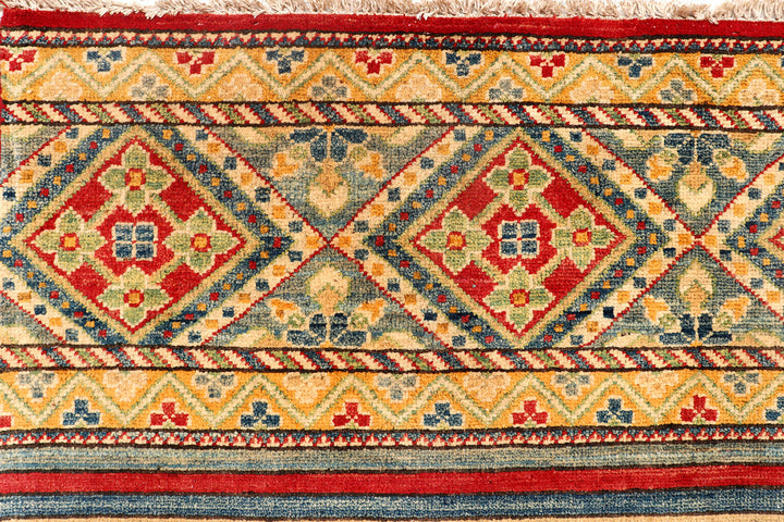 Multi Colored Kazak 5'  1" x 6'  7" - No. QA12935