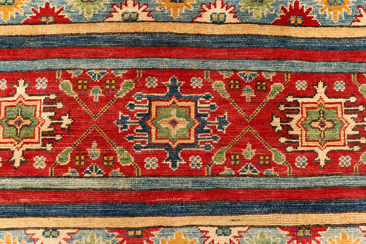 Multi Colored Kazak 5'  1" x 6'  7" - No. QA12935