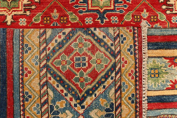 Multi Colored Kazak 5'  1" x 6'  7" - No. QA12935