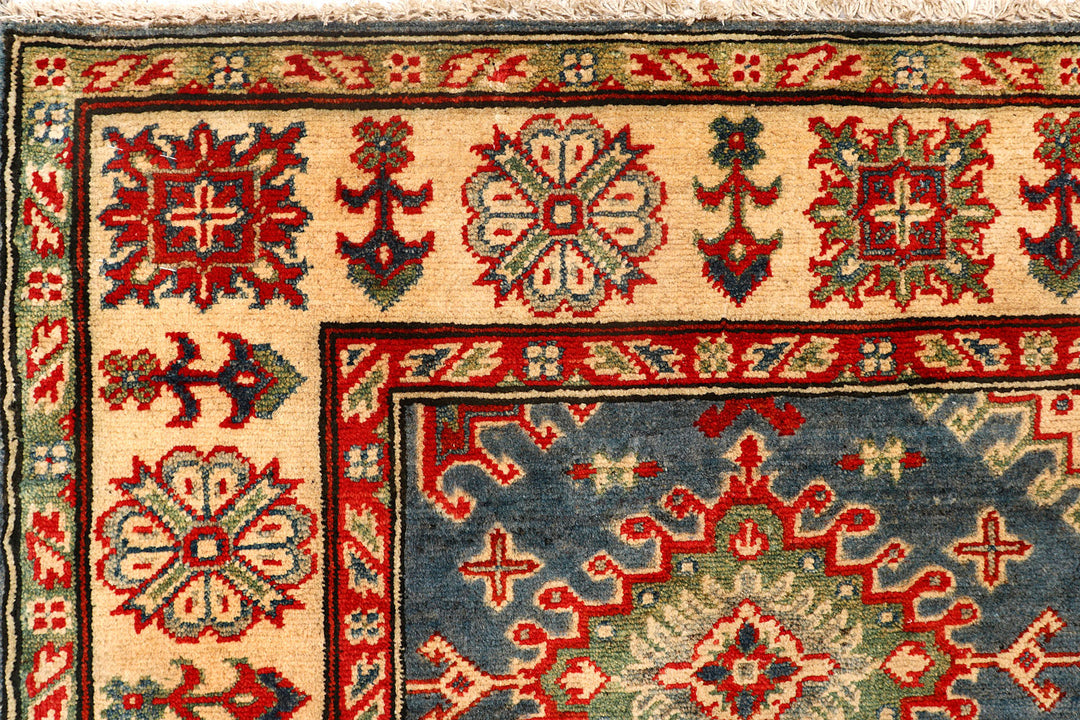 Light Slate Grey Kazak 5'  x" 6'  7" - No. QA41610