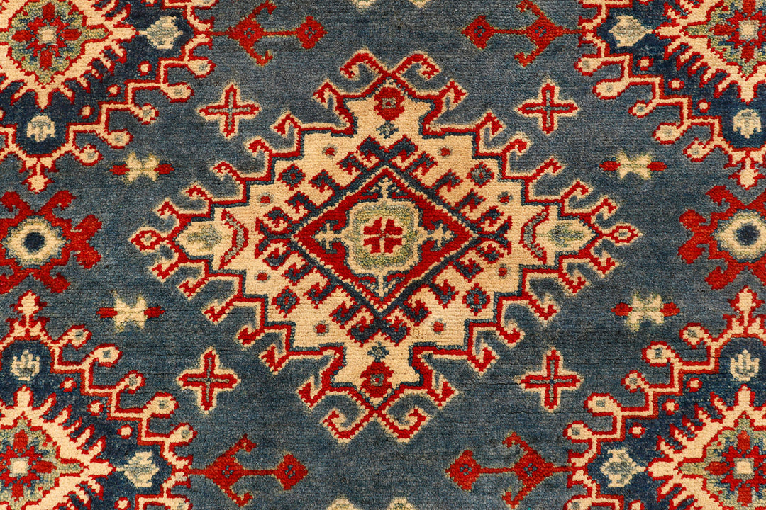 Light Slate Grey Kazak 5'  x" 6'  7" - No. QA41610