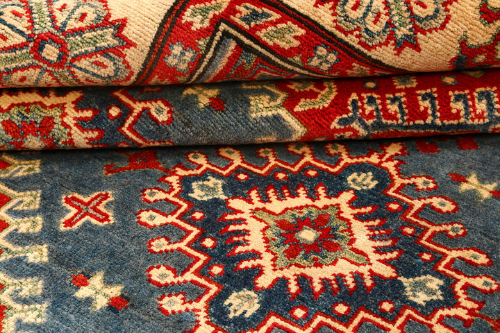 Light Slate Grey Kazak 5'  x" 6'  7" - No. QA41610