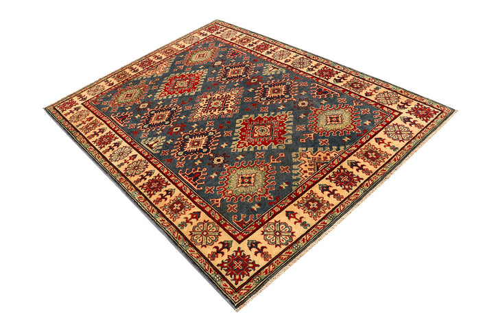 Light Slate Grey Kazak 5'  x" 6'  7" - No. QA41610