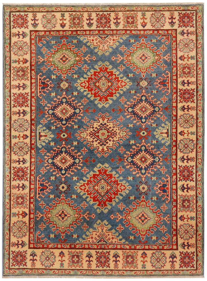 Light Slate Grey Kazak 5'  x" 6'  7" - No. QA41610