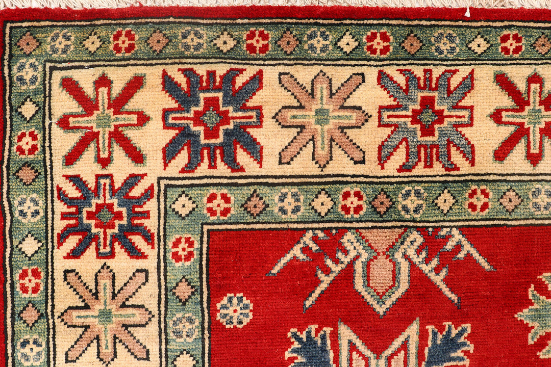 Red Kazak 5'  x" 6'  9" - No. QA28181
