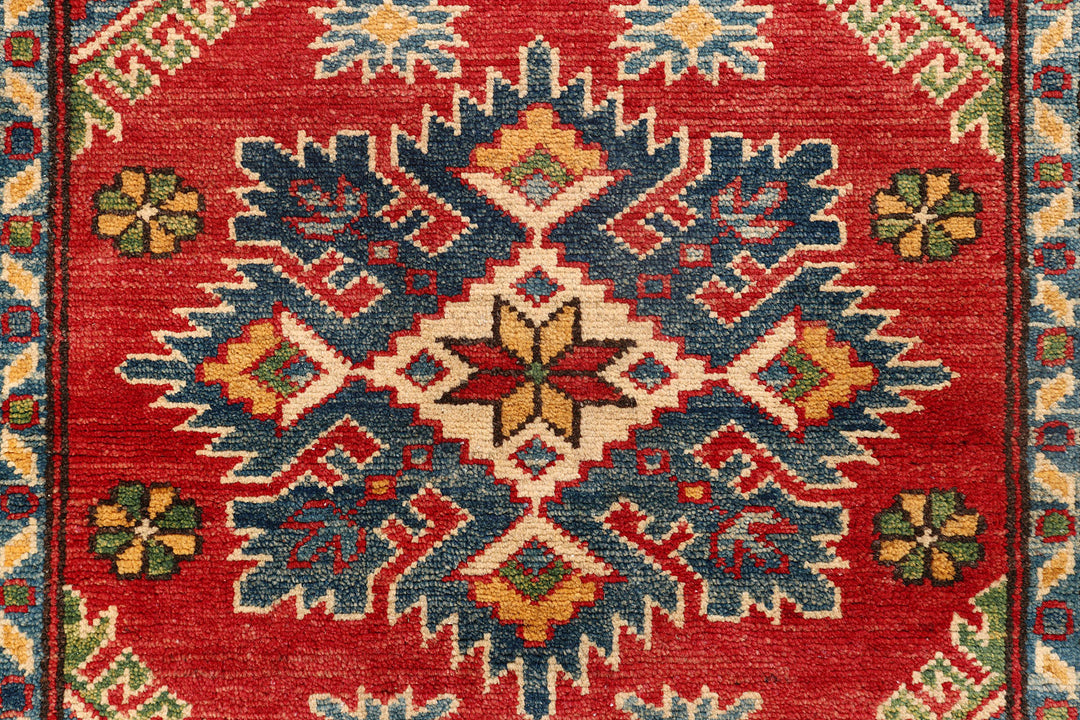 Firebrick Kazak 2'  9" x 9'  7" - No. QA78064