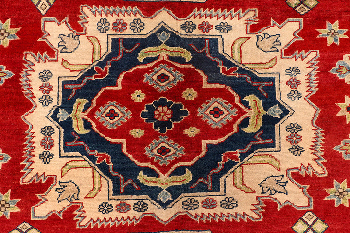 Firebrick Kazak 9'  9" x 12'  10" - No. QA90072