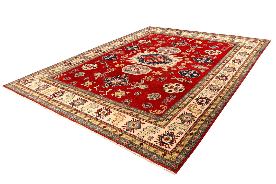 Firebrick Kazak 9' 9 x 12' 10 - No. 73725