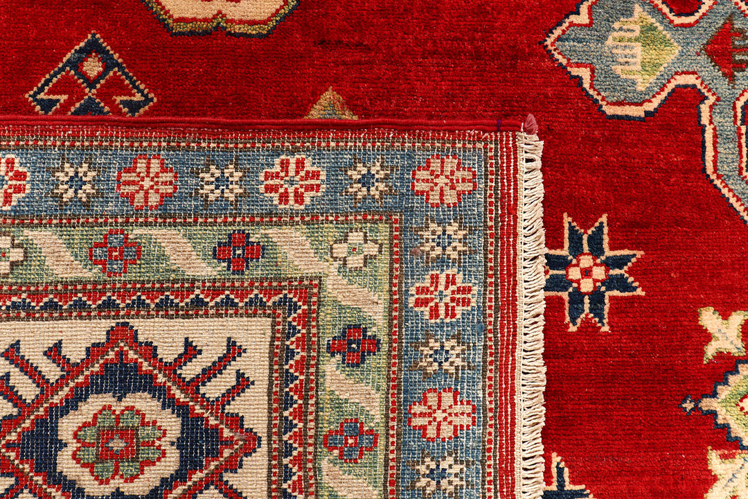 Firebrick Kazak 9'  9" x 12'  10" - No. QA90072