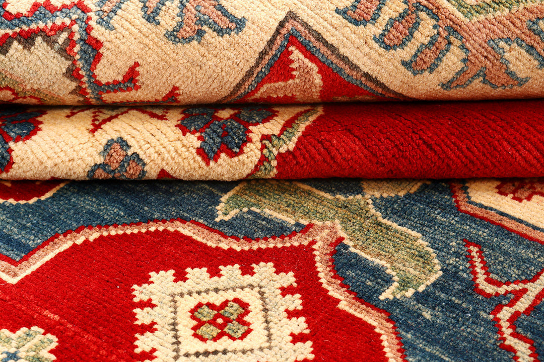 Firebrick Kazak 8'  8" x 11'  2" - No. QA85176