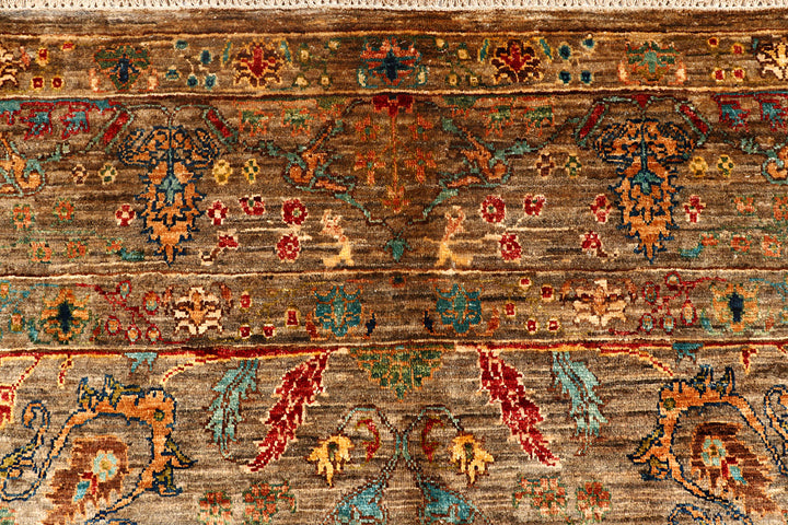 Multi Colored Kazak 5'  8" x 8' " - No. QA78021