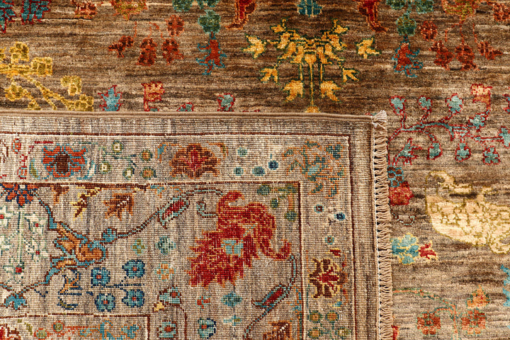 Multi Colored Kazak 5'  8" x 8' " - No. QA78021