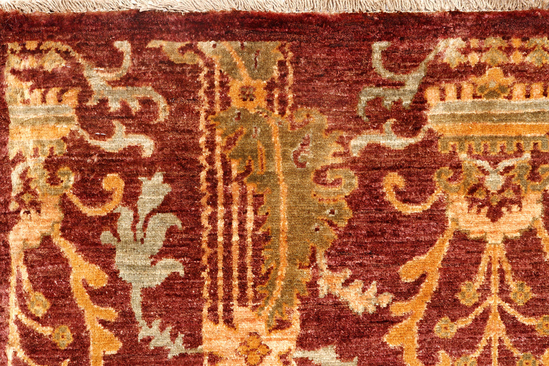 Multi Colored Ikat 4'  10" x 6'  7" - No. QA73984