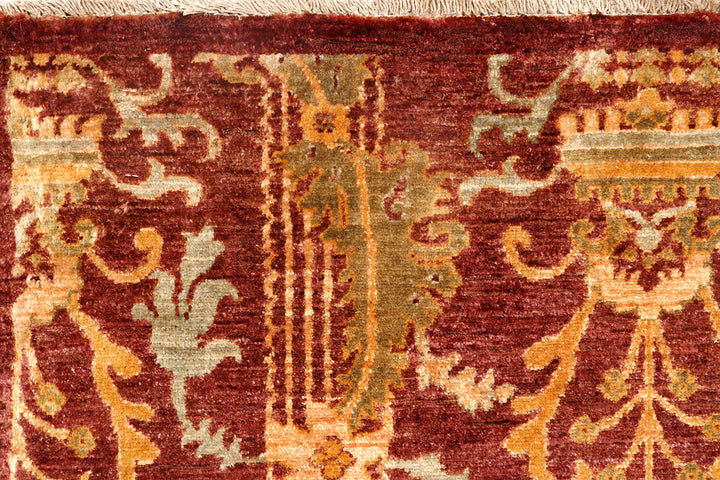 Multi Colored Ikat 4'  10" x 6'  7" - No. QA73984